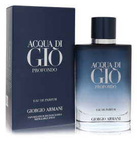 Acqua Di Gio Profondo  Giorgio Armani, Eau De Parfum Spray Refillable 100 ml