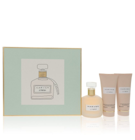 Carven Le Parfum  Carven, Gift Set -- 3.4 oz Eau De Parfum Spray + 3.4 oz Body Milk + 3.4 oz  Shower Gel