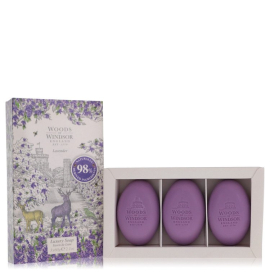 Lavender  Woods of Windsor, Fine English Soap 3  x 62 ml