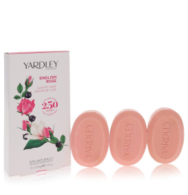 English Rose Yardley  Yardley London, 3 x 3.5 oz  Luxury Soap 104 ml